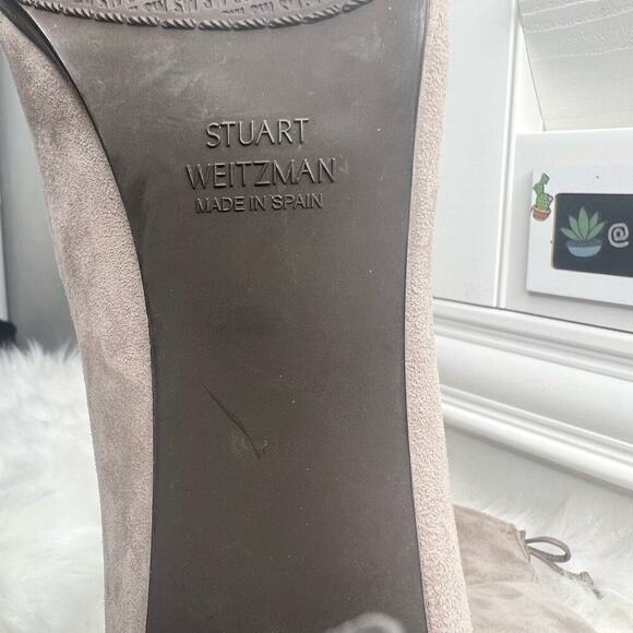 Women’s Stuart Weitzman Mitten Booties Size 10 - Picture 6 of 9
